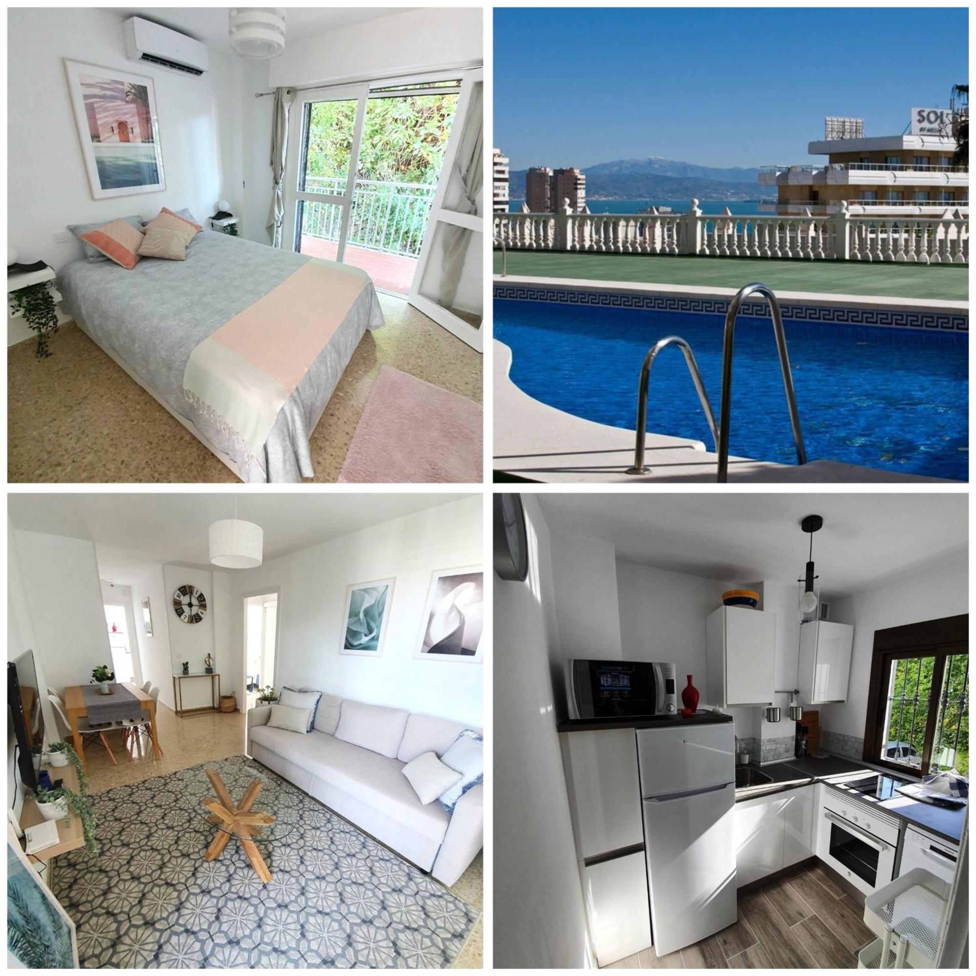 Apartment Pool Sea View Bajondillo Torremolinos Exterior foto